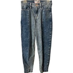 Abercrombie Kids High Rise Mini Mom Jeans, Y2K, Tapered Leg, Slim, Sz 13/14​
